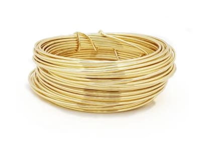 Alambre Para Bisutería Design Wire Silver Calibre 14 (Unidad)