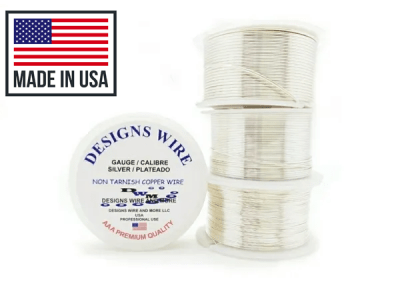 Alambre Para Bisutería Design Wire Silver Calibre 24 (Unidad)
