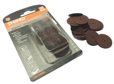 Set 36 Discos Esmeril Pulido 22mm (Set)