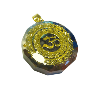 Colgante Resina Signo Om (Unidad)