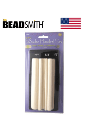 Set 6 Mandriles Madera Formar Alambre (Set)