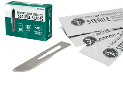 Repuesto Bisturí Esterilizado No.10 (Unidad)