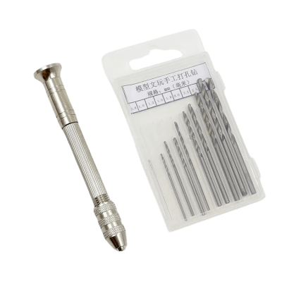 Mini Taladro-Antenalla Especial + 10 Brocas (Set)