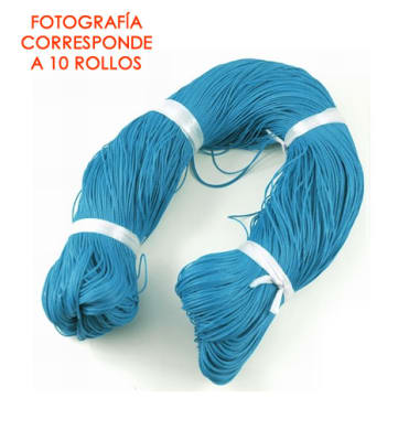 Hilo Similar Cuero-Encerado Chivo Calipso 1mm (Rollo 60mt)1