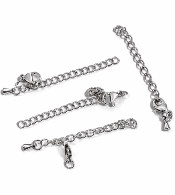Cadena de Alargue Acero Quirúrgico con Broche (Set)