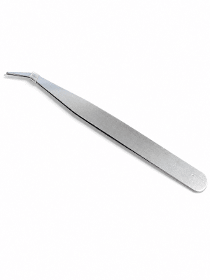 Pinza Hilar Collar Punta Curva (Unidad)