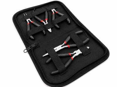 Estuche Cuerina con 5 Alicates Básicos (Set)
