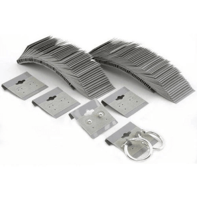 Tarjeta Aros Gris Mediano Exhibición (10 Unidades)1