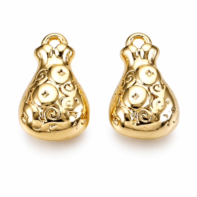 Colgante Chiche Bañada Oro 18K Bolsa de Dinero (Unidad)