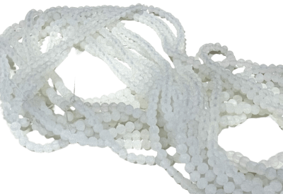 Cristal Simil Piedra Luna Rondelle 6x3mm (Tira)