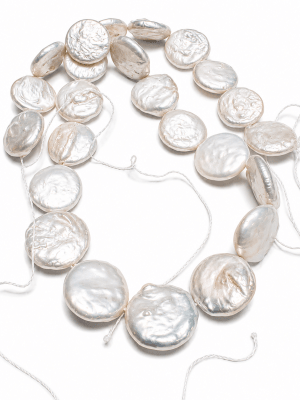 Perla Natural Coin Crema 15-16mm (Tira)1