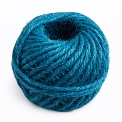 Yute Ovillo Sisal Turquesa (Rollo)