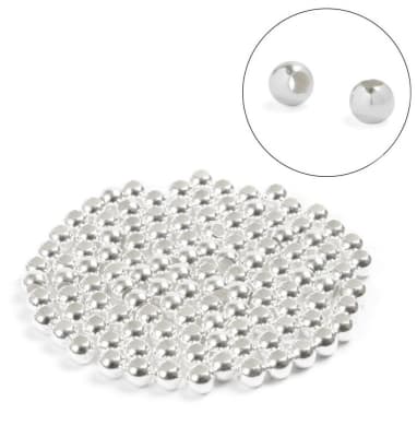 Divisor Plata Redondo 4mm (10 Unidades)