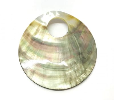 Colgante Abalone Negro 85cm (Unidad)