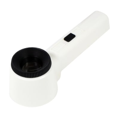 Lupa de Mano Iluminada 2 Luces 10X (Unidad)