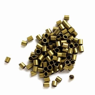 Apretador 2x2mm Bronce Envejecido (5 gramos)1
