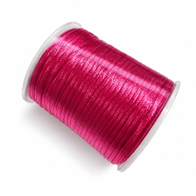 Hilo Cola Ratón Fucsia 2mm (Rollo 100 Metros)1