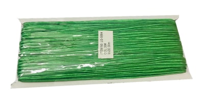Cordón Soutache Verde Encendido 3mm (Rollo 30 Metros)