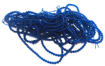 Cuarzo Azúl Natural Redondo 2mm (Tira)1