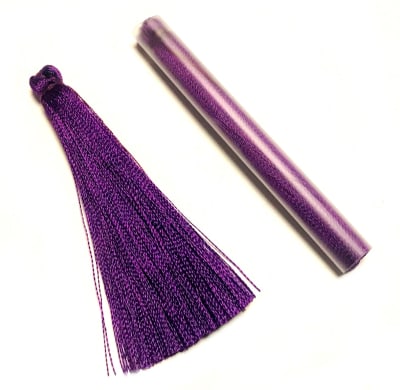 Borla Seda Mora Nº4 (Par)