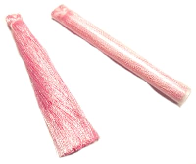 Borla Seda Rosa Nº4 (Par)1