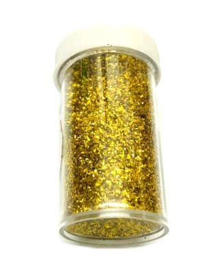 Glitter-Diamantina Dorado Tubo (Un)1