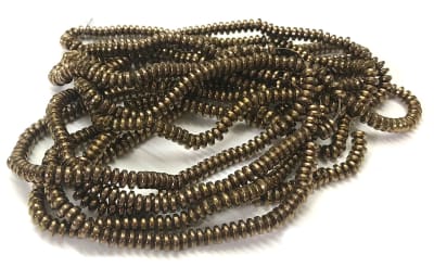 Hematita Cobre Rondelle 4x2mm (Tira)