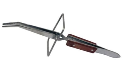 Pinza Soldar Punta Curva Soporte (Unidad)