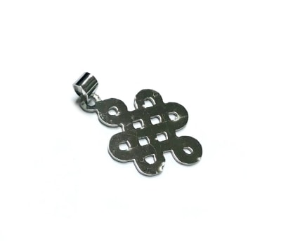Colgante Acero Quirúrgico Nudo Celta Nº68