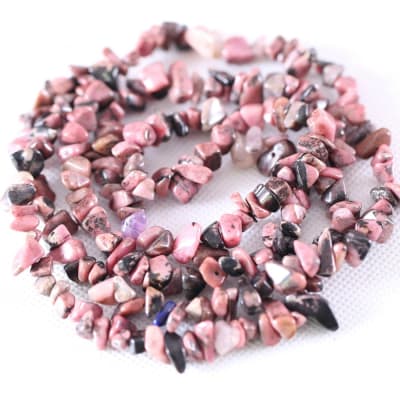 Rodonita Natural Chip XL (Tira)1