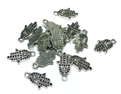 Colgante Metal Mano Fátima 21mm (10 Unidades)