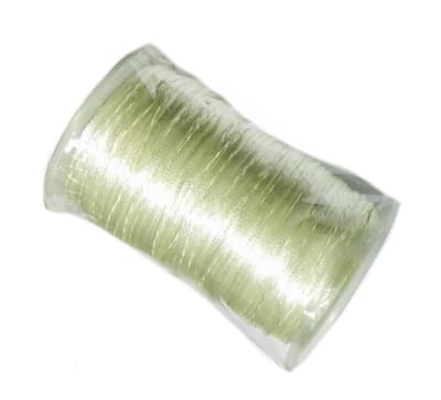 Hilo Cola Ratón Blanco-Crema 2mm (Rollo)