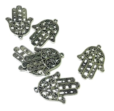 Colgante Metal Mano Fátima 35mm (Unidad)1