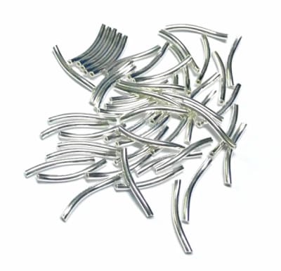 Tubo Plata Recto Curvo 18x2mm (Unidad) Tubo Plata Recto Curvo 18x2mm (Unidad)