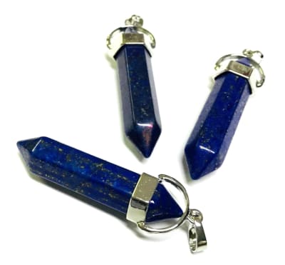 Colgante 35mm Lapislázuli Punta (Unidad)1