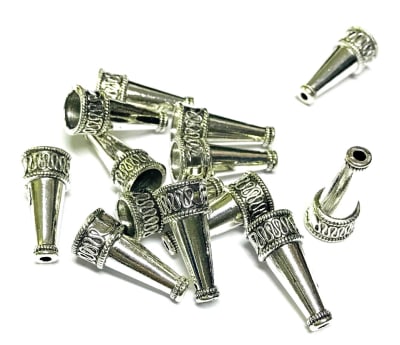 Terminal Plateado Cono 30x10mm (Unidad)