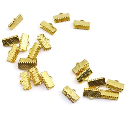 Cierre Maletín Dorado 13x6mm (10 Pares)