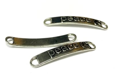 Conector Metal Plateado 38mm unidad