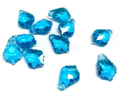 Cristal Baroque Circón Azúl 16x11mm (Unidad)