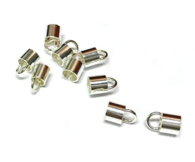 Terminal Plata Argolla 4mm (Par)