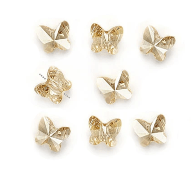 Mariposa Swarovski Golden Shadow 10mm (Un)