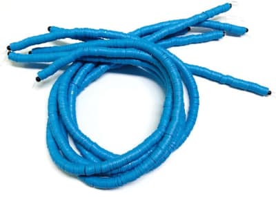 Disco Silicona Puca Turquesa 6mm (Tira)1