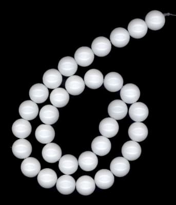 Agata Blanca Natural Redonda 8mm (Tira)1