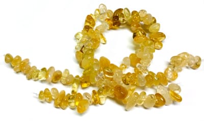 Citrino Natural Mini Nugget (Tira)1