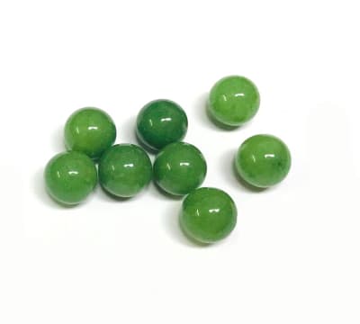 Piedra Aventurina Redondo 8mm No Perforado (Par)