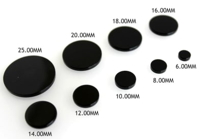 5mm Onix Plano Redondo (Un)