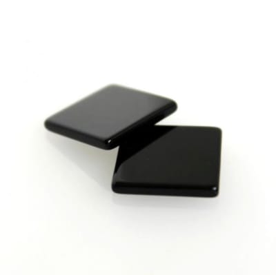 9x7mm Onix Plano Rectangular (Un)