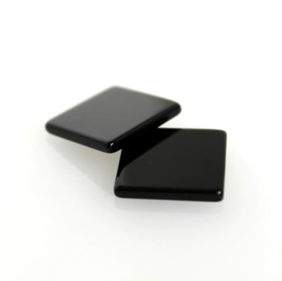 8x6mm Onix Plano Rectangular (Un)