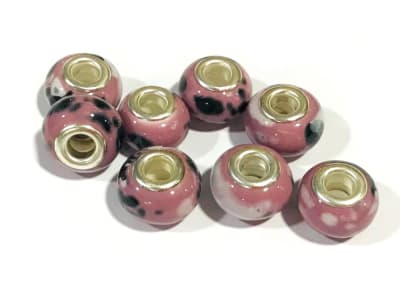 Pandora Cerámica Púrpura 14mm (10 Unidades)