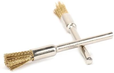 Escobilla Metal Punta Bronce Mandril (Unidad)